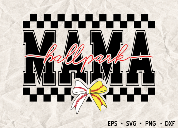 Ballpark Mama SVG: A Vibrant T-Shirt Design for Themed Projects
