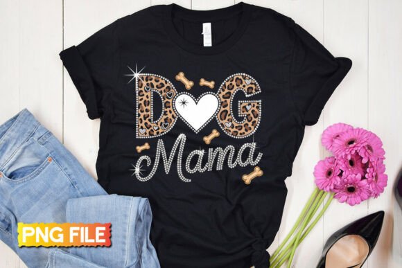 Dog Mama Leopard Png: A Bold Graphic Design Asset for Local Branding
