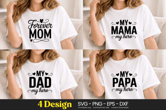 Forever Mom Mama Dad Papa SVG PNG: A Versatile Graphic Design Asset for Creative Projects