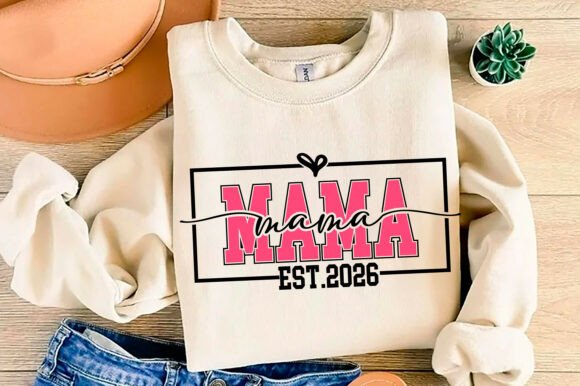 Mama Est 2026 Png and Varsity Style: A Graphic Designer’s Perspective