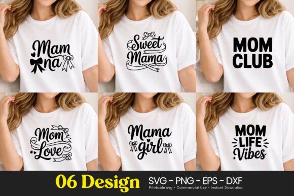 Mama Girl Mom Club Life Quotes SVG PNG: A Versatile Graphic for Branding and Packaging