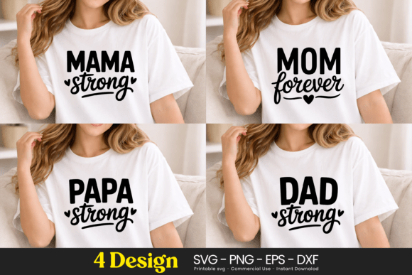 Mama Mom Papa Dad Strong SVG PNG: A Designer’s Honest Take