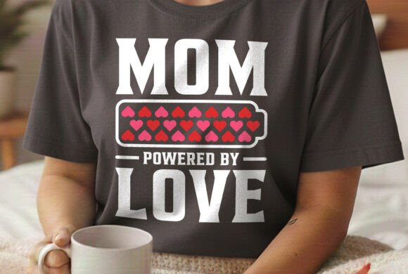 Mom Powered by Love Svg Tee Design Review for Real Projects