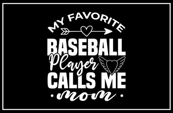 Proud Mom of Baseball Player SVG Design: A Versatile Graphic for Branding and T-Shirt Designs
