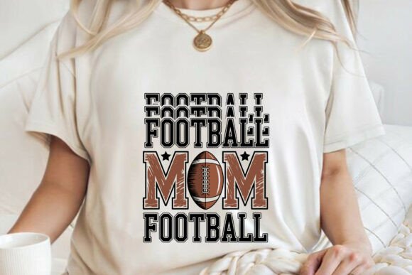 Retro Football Mom SVG: A Design with Heart and Nostalgia
